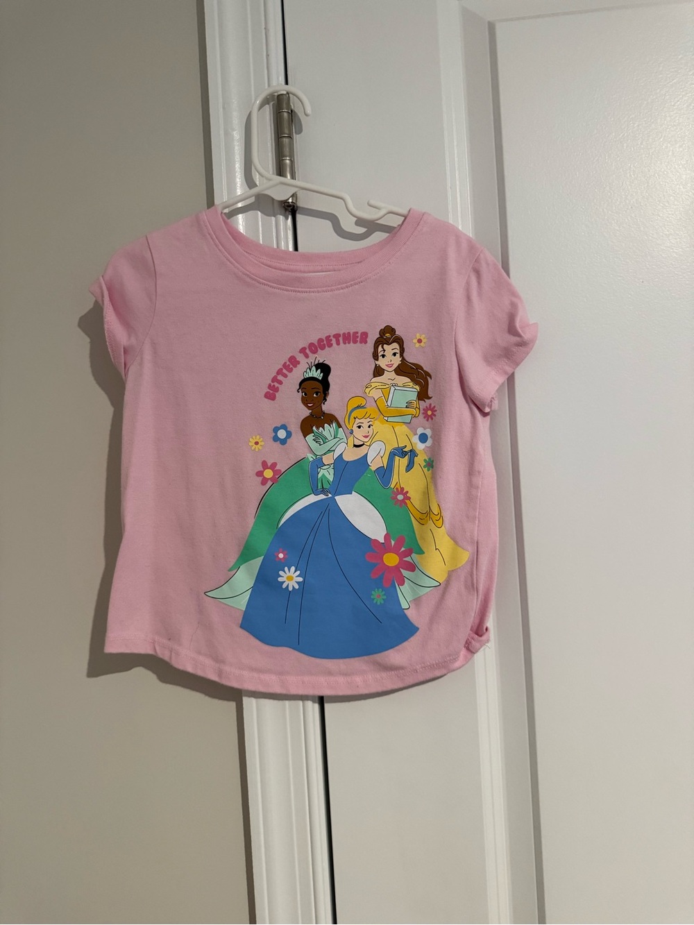jumping beans Pink Disney Princesses Short Sleeve Tee 5T